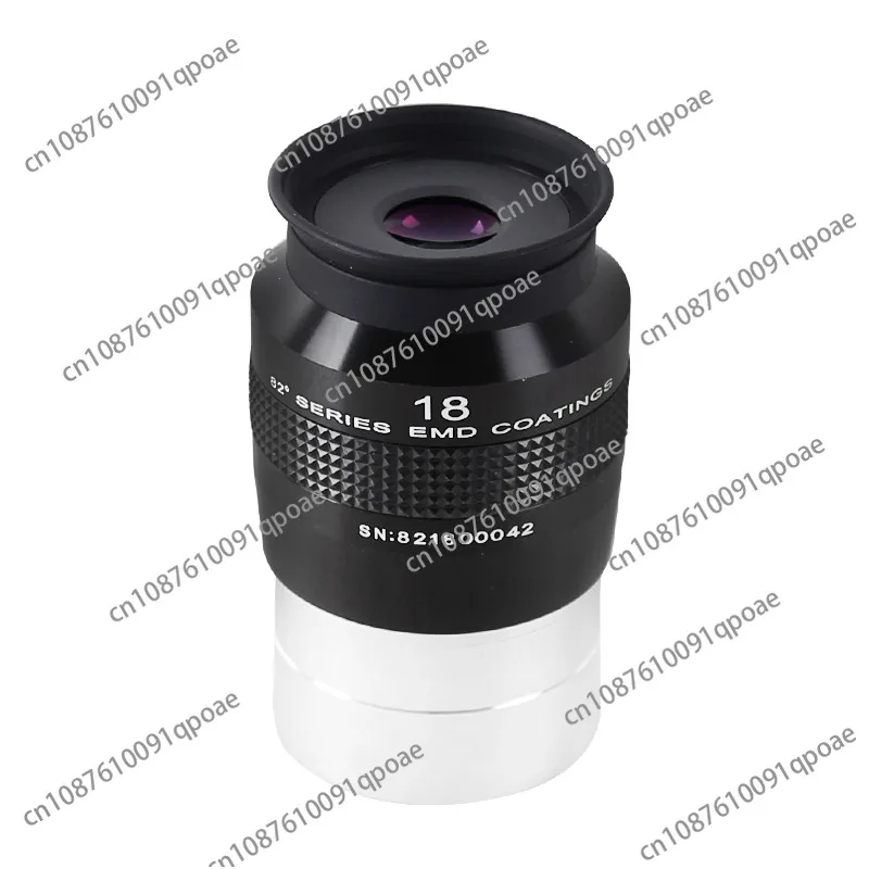 For a high-power astronomical telescope 82-degree wide-angle focal 1.25-inch/ 2-inch metal eyepiece Other models can contact cus