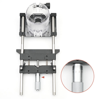 TFBC Woodworking Trimming Machine Linear Guide Rail Edge Trimming Guiding Rule Fine-Tuning Slot Tools for 65mm Trimmer