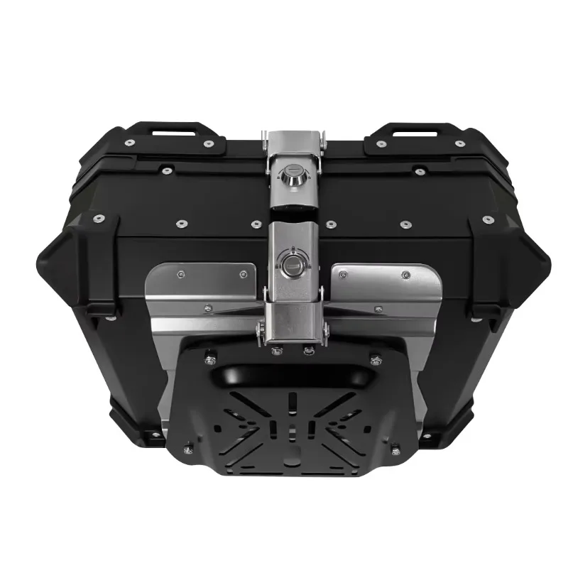 25L Two Lock Top Back Cushion Led Fog Light Carrier Boxes for Slim Boxpet Box Gv air Filter Utility Motorcycle Tail Box