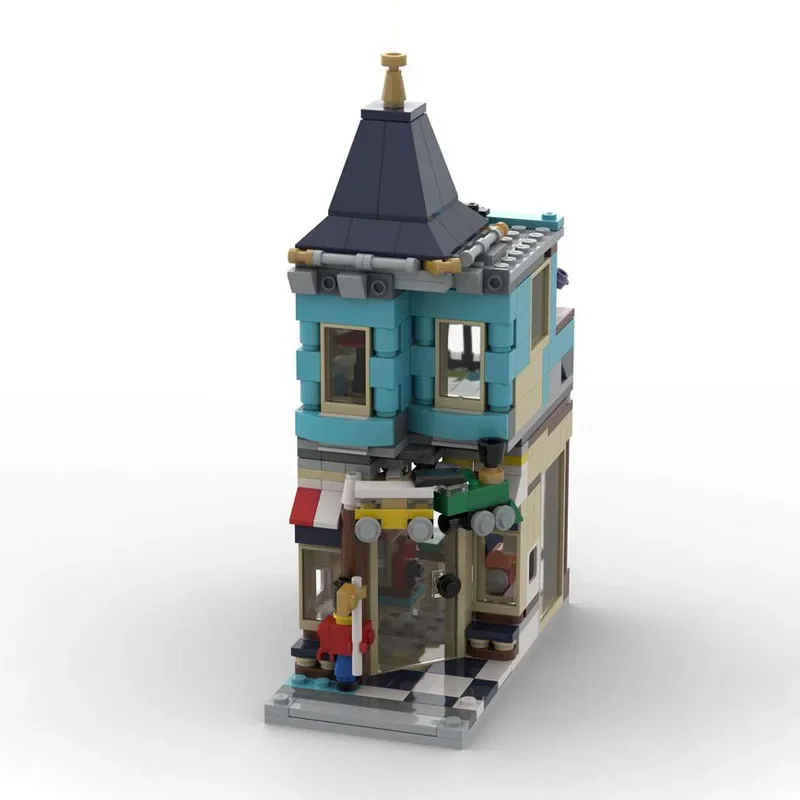 

367 шт. MOC магазин игрушек мини модульная модульная модель DIY образовательные строительные кирпичи игрушки детский подарок