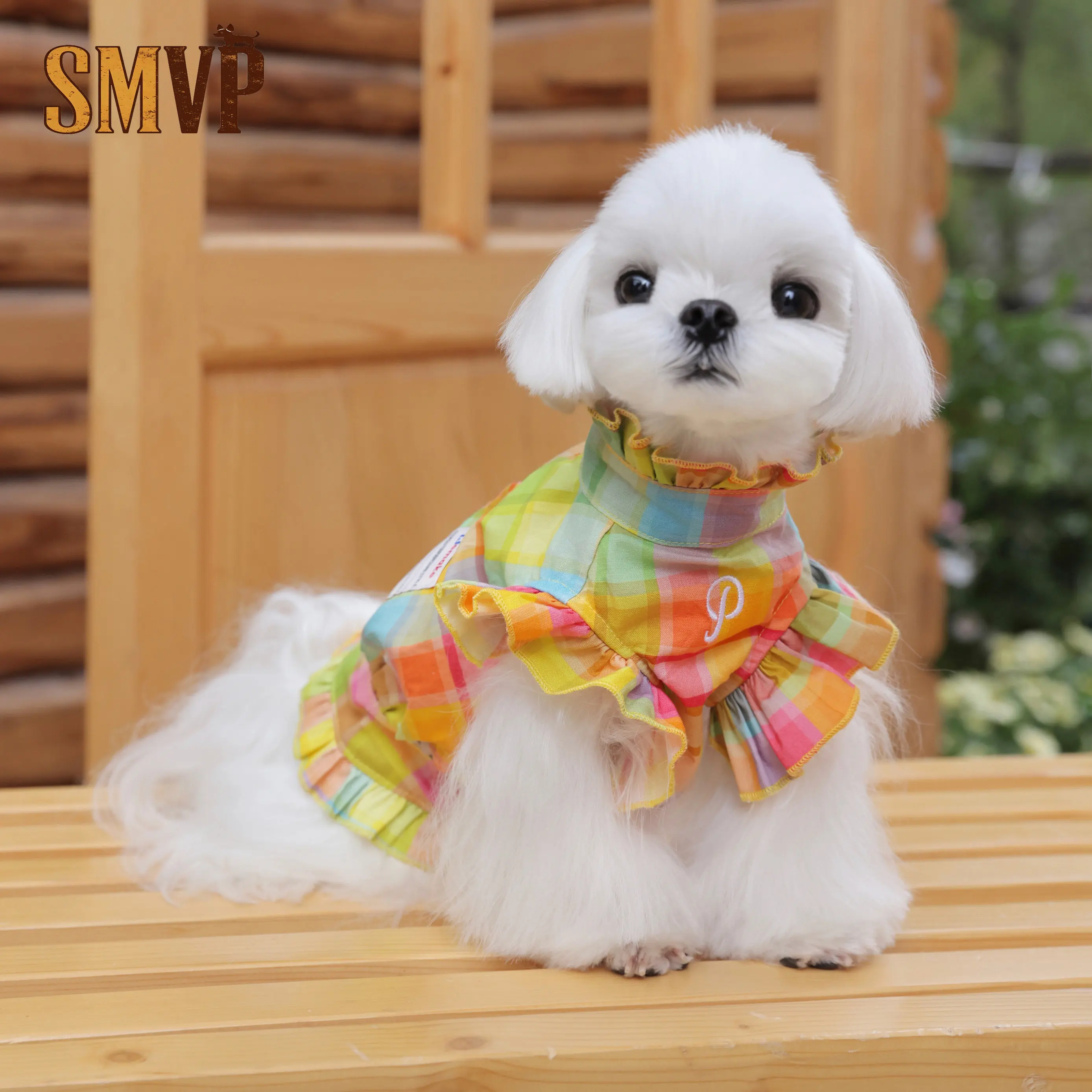 spring-and-summer-internet-celebrity-colorful-checkered-pattern-button-ruffle-edge-decoration-small-and-medium-pet-dog-dress