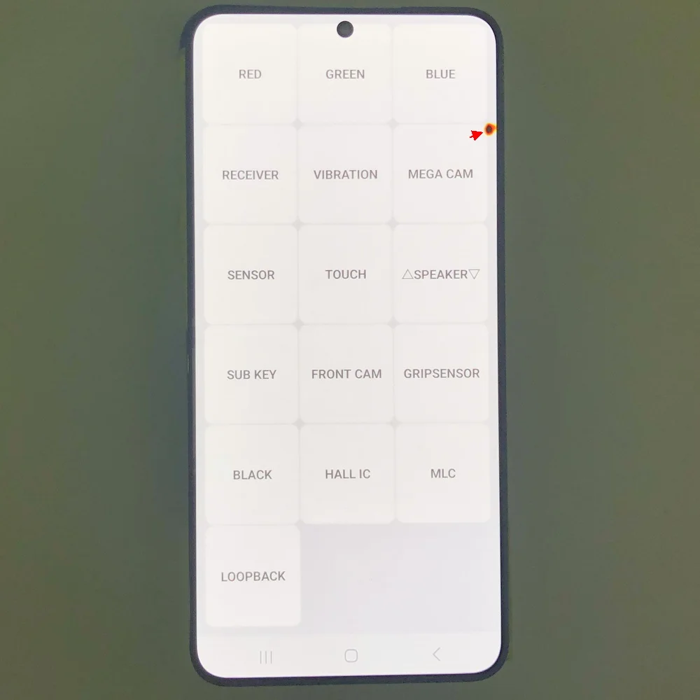 Con defectos LCD para Samsung Galaxy S22 S901B S901U S901E/DS S901W pantalla LCD reemplazo del ensamblaje del digitalizador de pantalla táctil