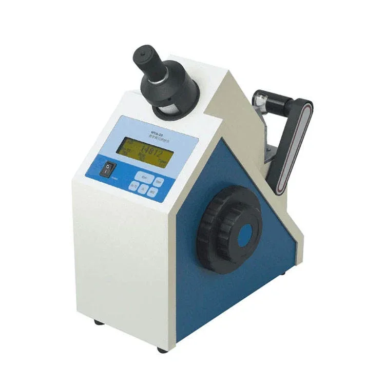 WYA-2S Auto Bench Top Digital Abbe Refractometer, Brix Concentration Refractometer for Lab Liquid Soluble Measurement