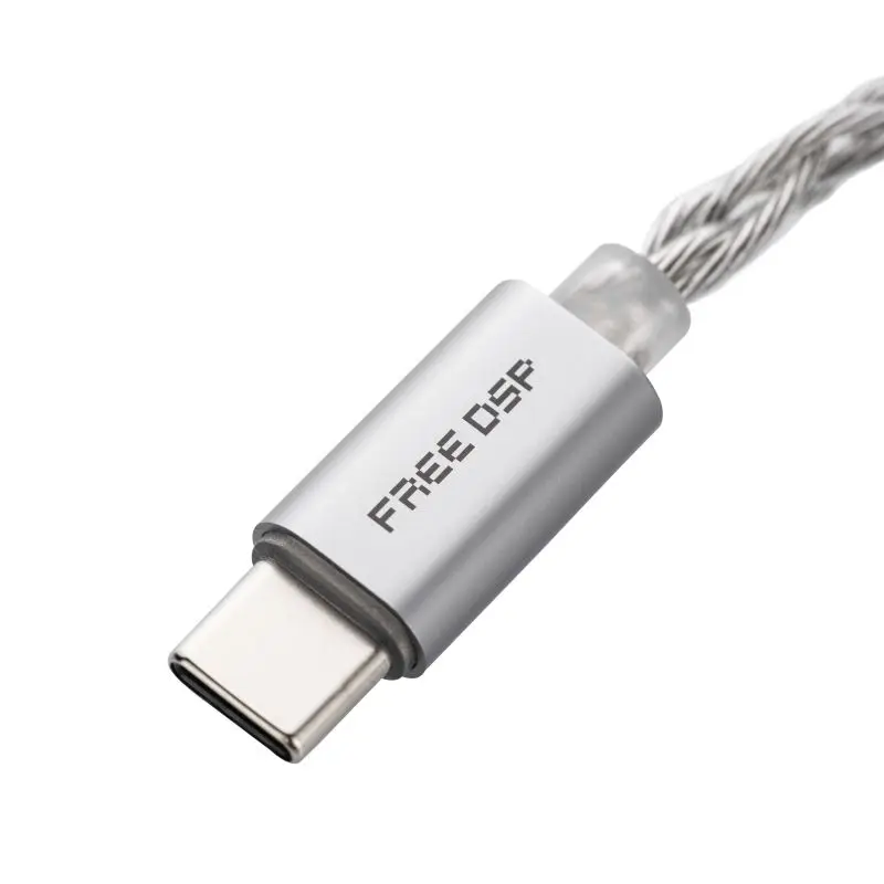 MOONDROP GRATUITO DSP USB-C Cavo di aggiornamento per auricolari FreeDSP Linea di cuffie intrauricolari TIPO C a 2 pin 0,78 mm
