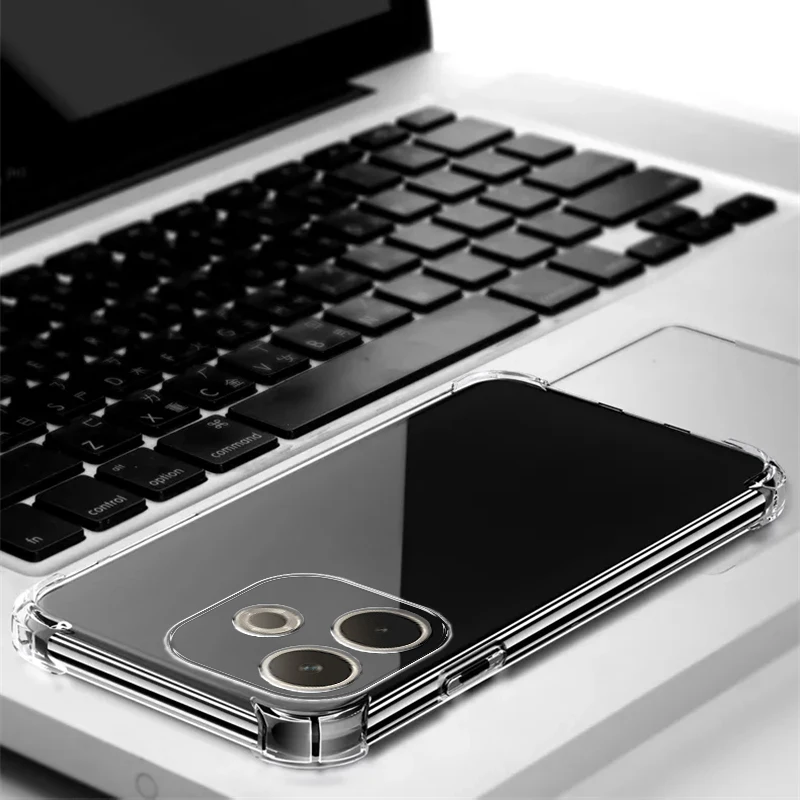 A5 Pro Hülle für OPPO A5 Pro 5G Hülle Stoßfeste Rückabdeckung Transparente Silikonhülle für OPPO A5 Pro Hülle 4G 5G Coque Fundas