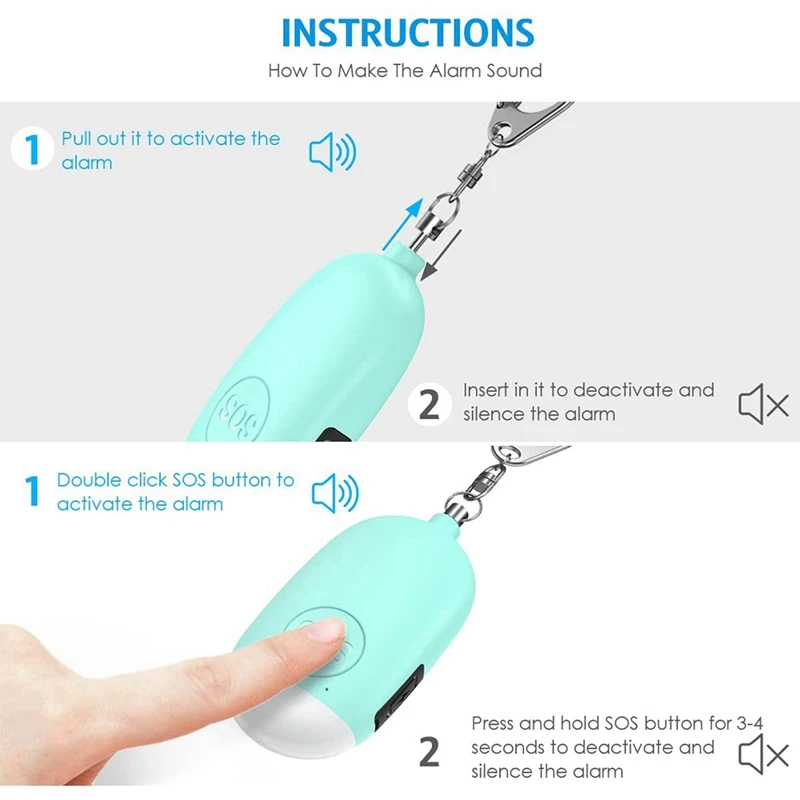 Сигнализация аварийная для детей и женщин, дБ