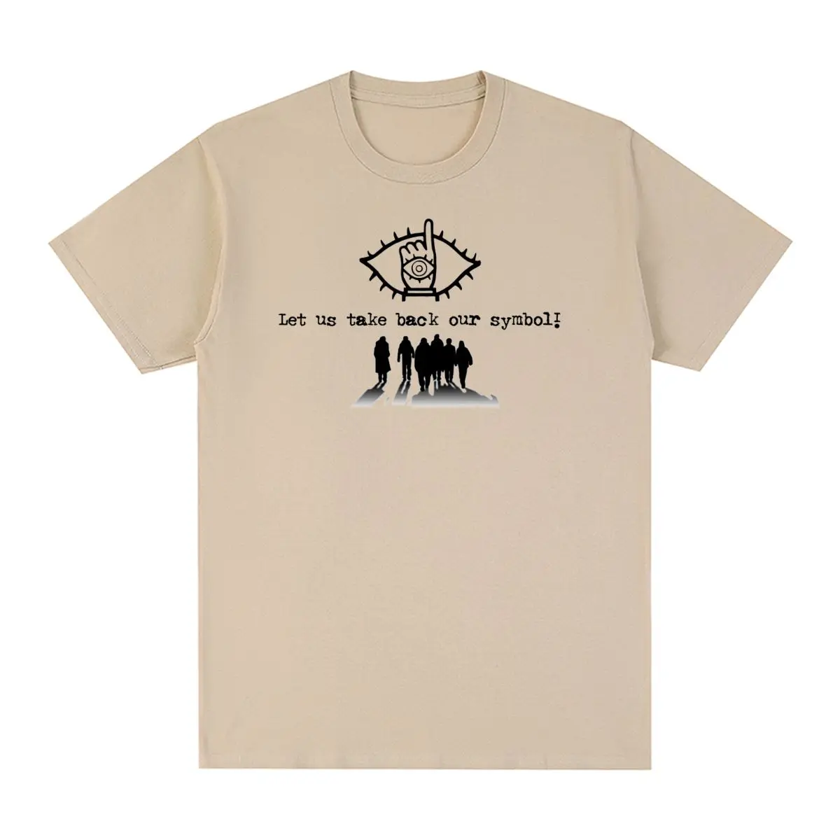 20th century boys Let Us Take Back Our Symbol naoki urasawa Vintage T-shirt Cotton Men T shirt New Tee Tshirt Womens Tops