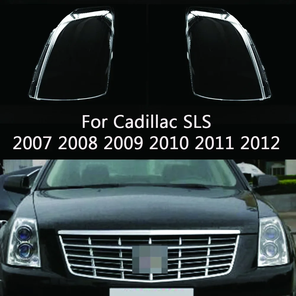 

For Cadillac SLS 2007 2008 2009 2010 2011 2012 Transparent Headlamp Cover Lamp Shade Headlight Shell Lampshade Lens Plexiglass