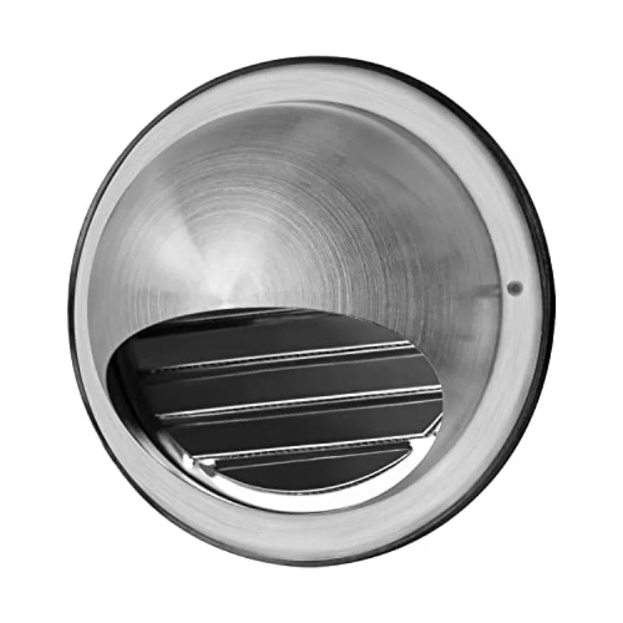 

Round Stainless Steel Dryer Vent Exhaust Vent Covers for Home-Diameter