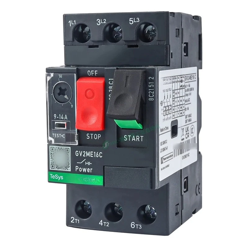 Customizable GV2-ME08C Motor Auto Switch Protects 07c/14c/16c Motor Protection Switch Motor