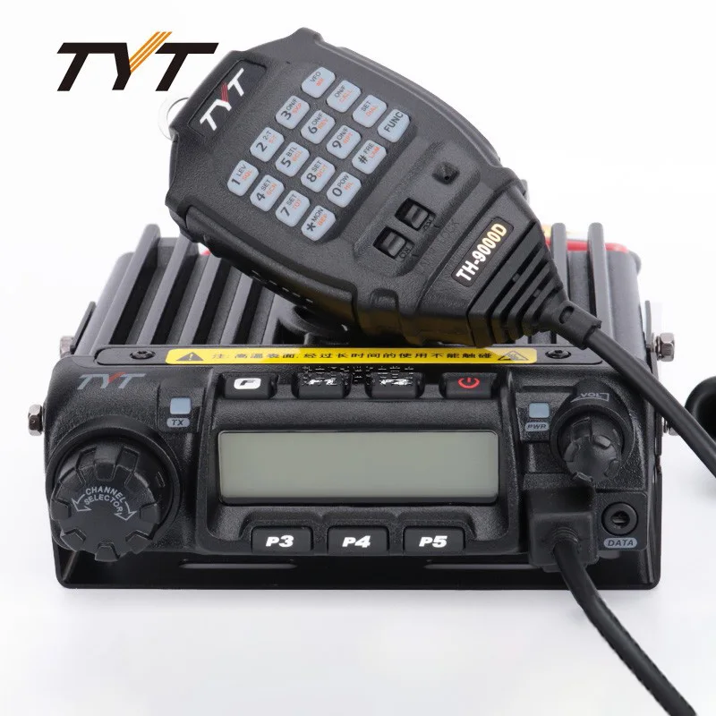 TH-9000D TYT Car Mount Radio Vehicle Mouted Walkie Talkie 40W UHF Ham Radio Transceiver 50KM Long Range TYT Radio TH9000D