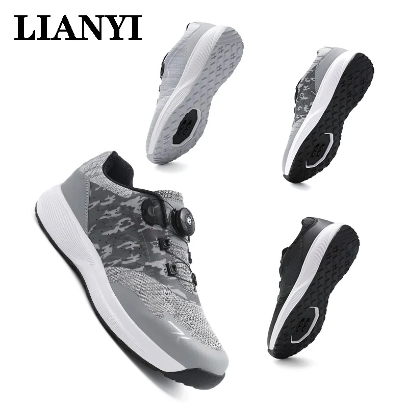 

LIANYI New Breathable Cycling Shoes Professional Outdoor Flat Pedal Road Mountain Bike Outdoor Competition Training Sports Shoes