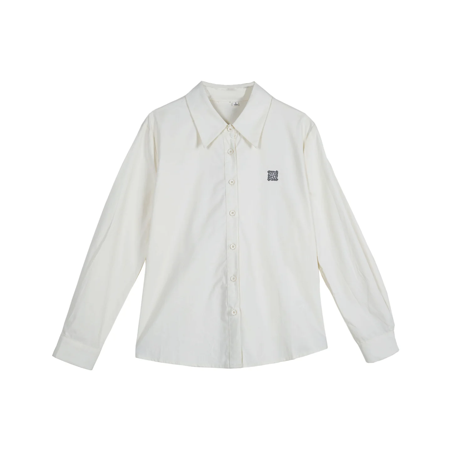 

Magic Series Long Sve вышитый irt универсальный хлопковый дышащий женский irt прямого кроя осенний новый Sle