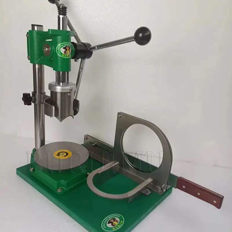 304ステンレス鋼刃材ヤングココナッツオープナー＆パンチャーマシンテンダーココナッツオープナー食品加工機械