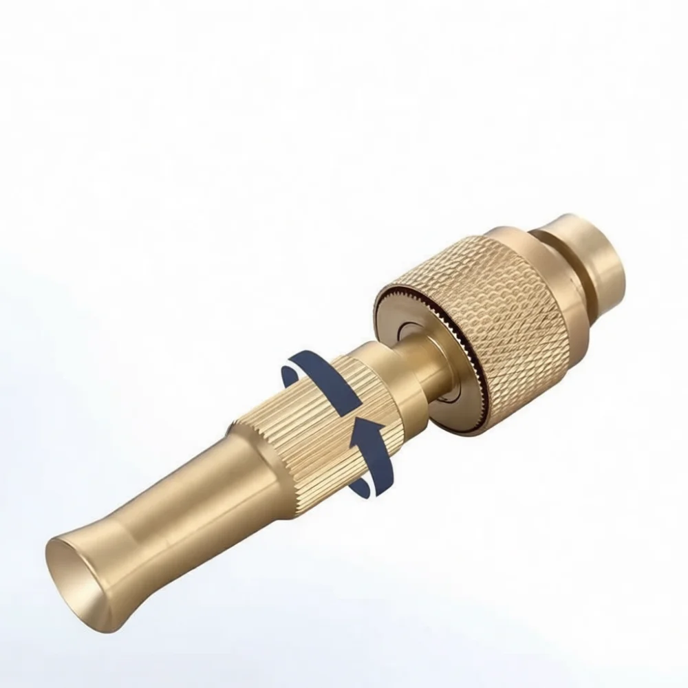 Metal Pressure Washer Spray Gun Adjustable Garden Hose Nozzle Tool For Car Cleaning Watering Lawn Garden Watering