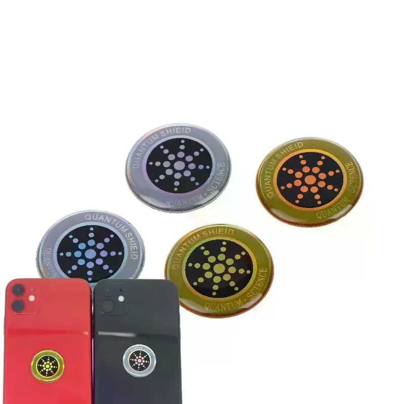 2/6Pcs Cell Phone Barriers EMF Protection ANTI-Radiation Stickers For Smart Phone Laptops Computer Pad And All Electronic Device
