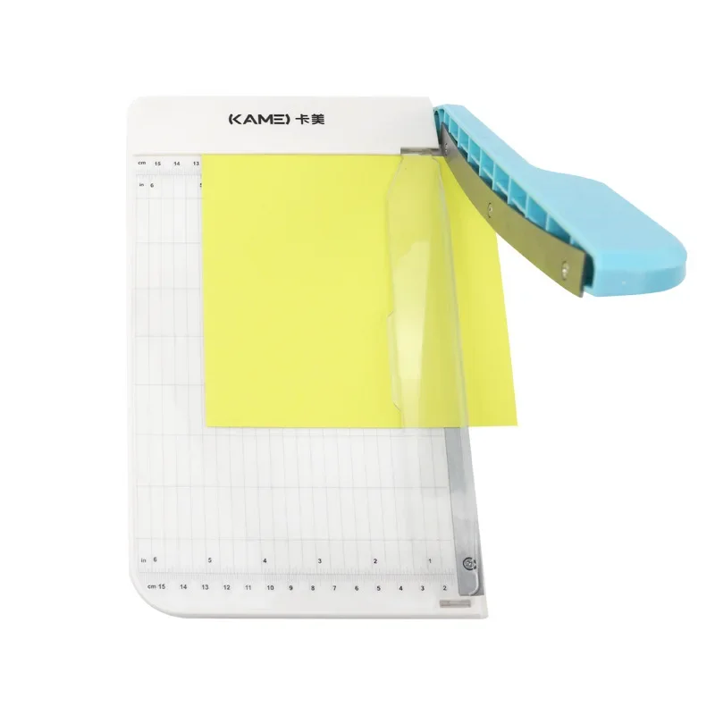 4x6 Inch Handheld Paper Trimmer – Lightweight Guillotine Cutter for Photos, Cards & Documents