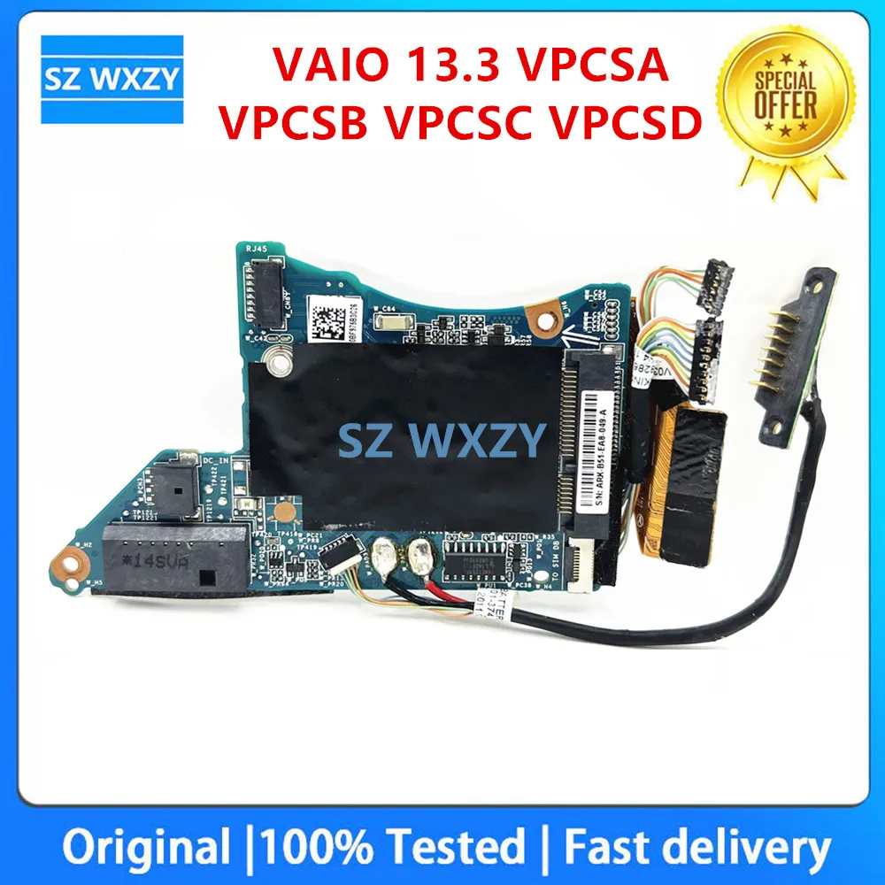 Original For Sony VAIO 13.3 VPCSA VPCSB VPCSC VPCSD Power Board V030_MP_Docking_DB CNX-458 MBX-237 100% Tested Fast Ship