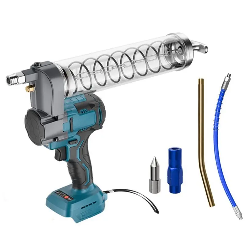 

ABLJ Electric Grease Gun 18V Battery Oiling Machine Lube Refueller Portable Grease Car Chain Bearing Lubrication