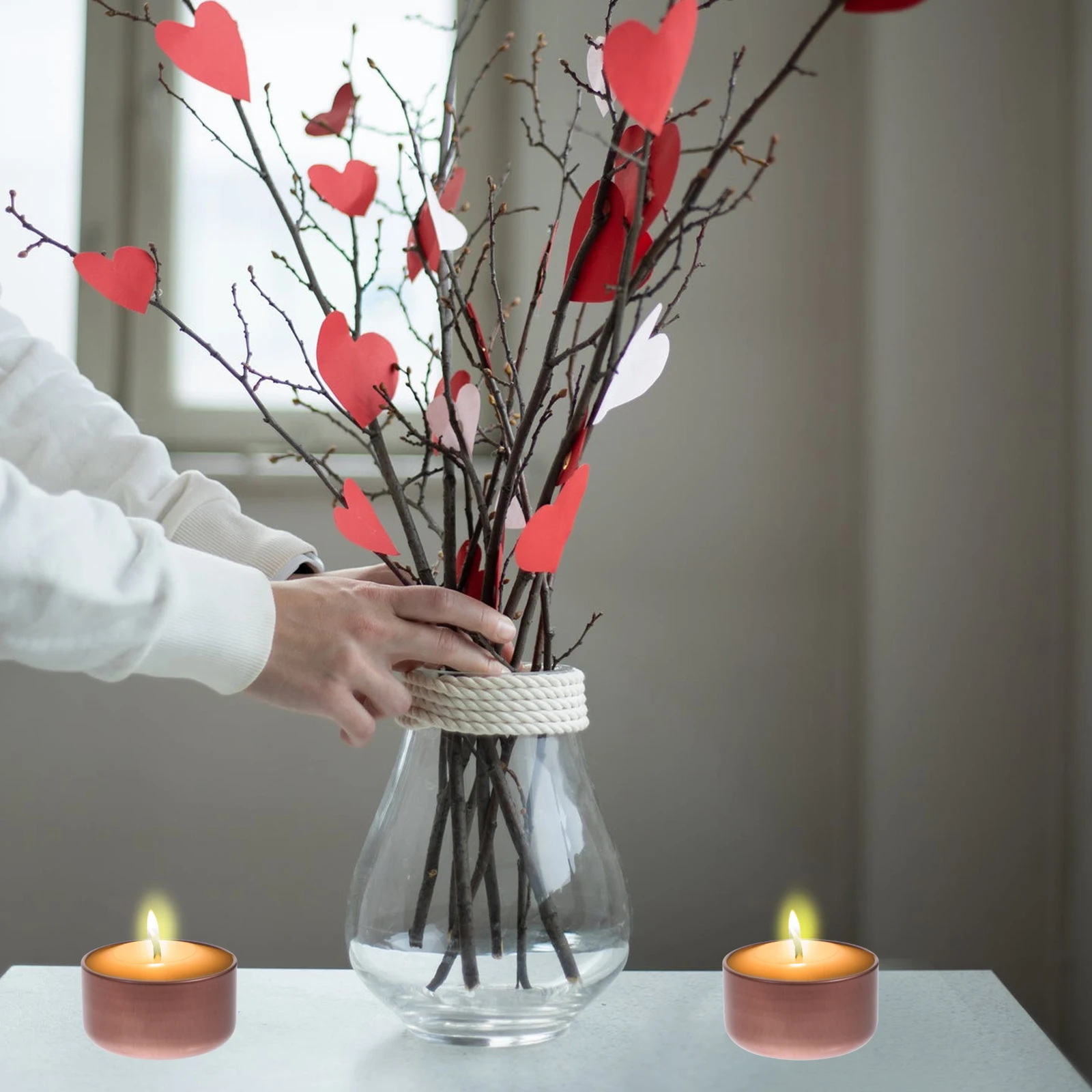 

12Pcs Essential Oil Jars 50Ml Aluminum Making Containers with Lids Sturdy Sealing for DIY Home Decor Gifts