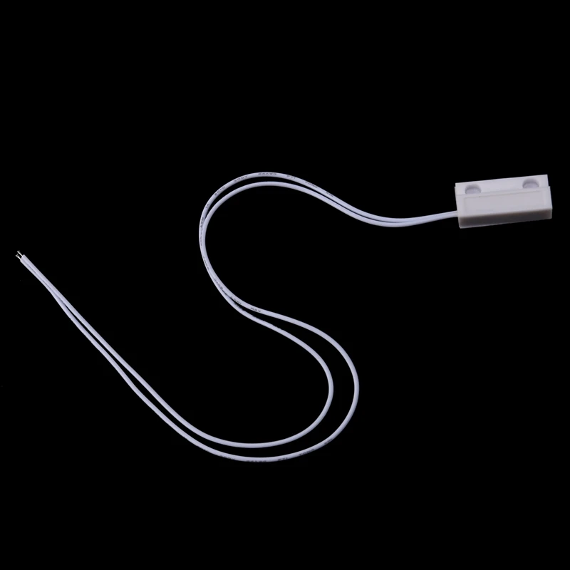 5 Pcs Mc-38 interruttore magnetico del sensore della finestra della porta cablato per il sistema di allarme domestico, quando il sensore insieme, Nc normalmente chiuso