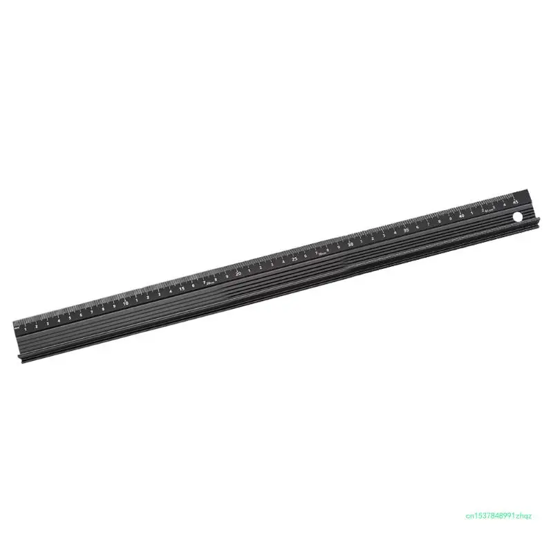 Multipurpose Aluminum Protective Ruler Straight Rule for Home & Professional Use