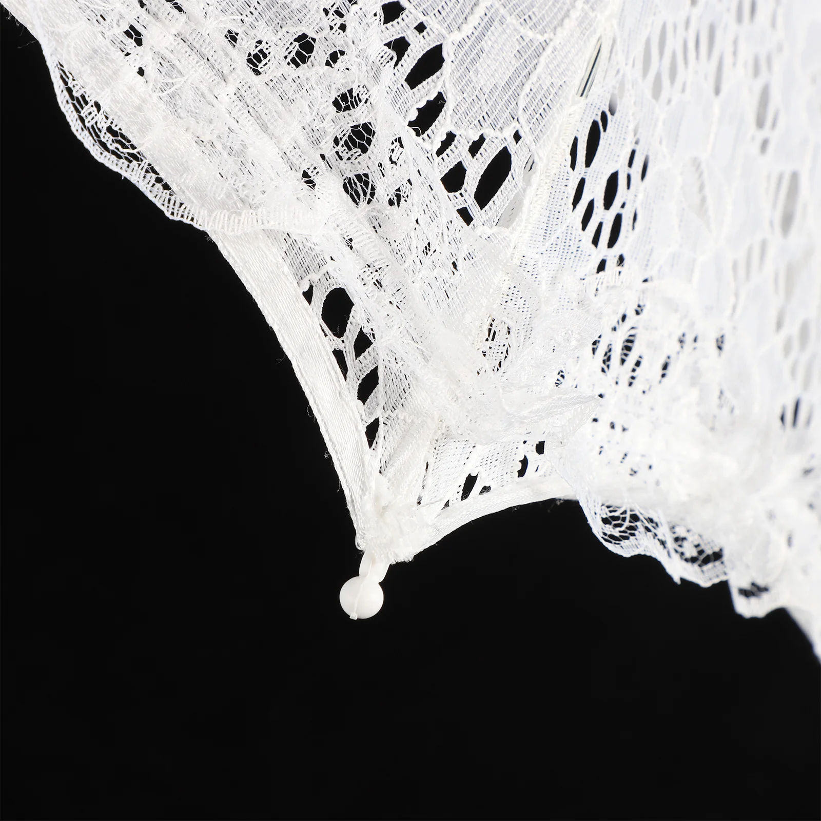 Small Elegant Lace Umbrella Decorative Craft for Dance Costume Party Bride Accessory Wedding Photo Shoot Stage Prop