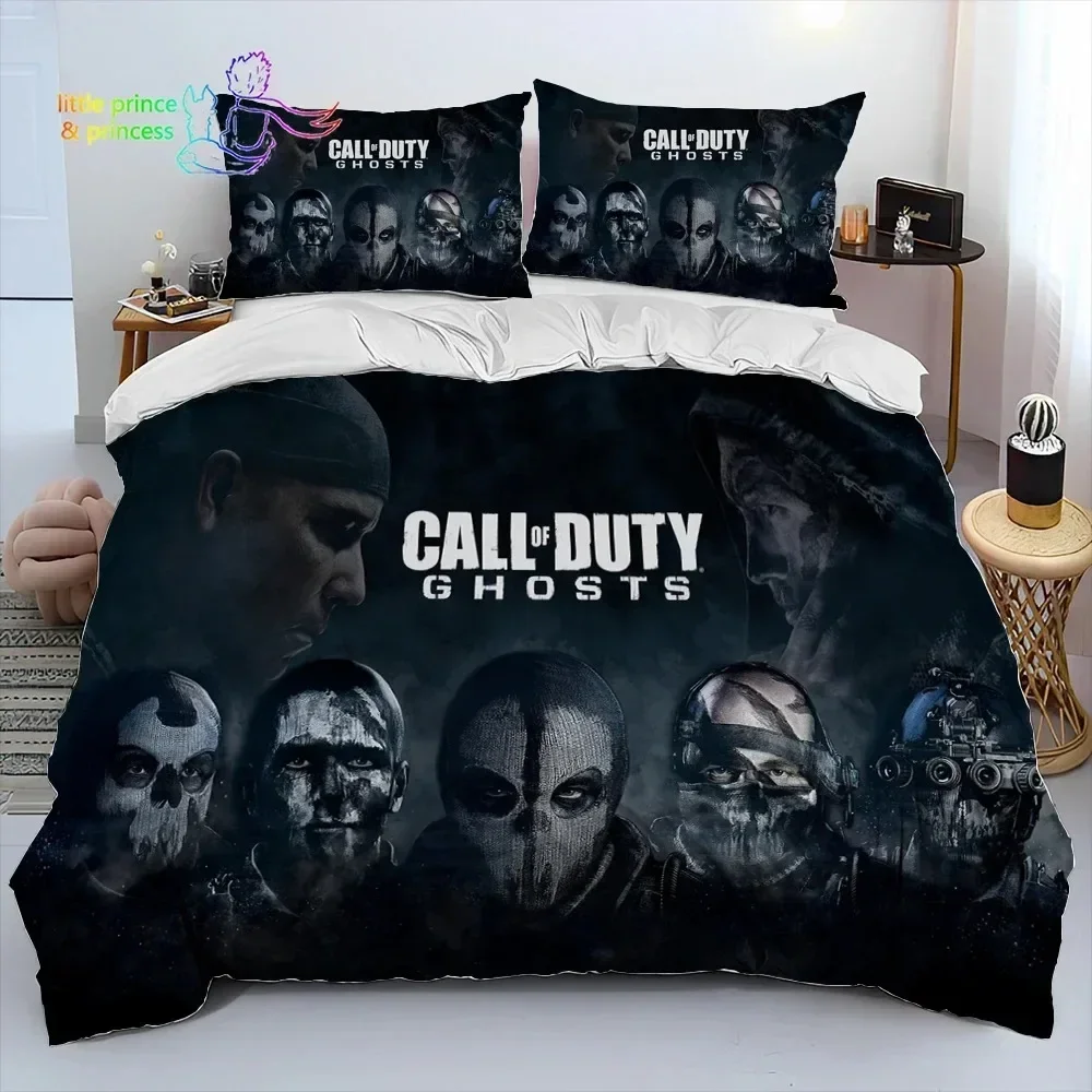 

3D Print Game Call of Duty Gamer Comfortable Duvet Quilt Cover Pillowcase Bedding Set Children Bedroom Decoration Home Textile