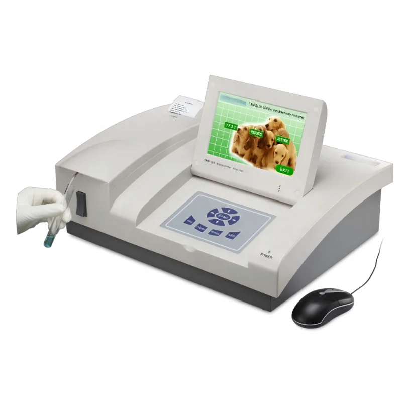 Veterinary Semi-Auto Biochemical Analysis Instrument Practical Lab Equipment for Farms Pet Clinic
