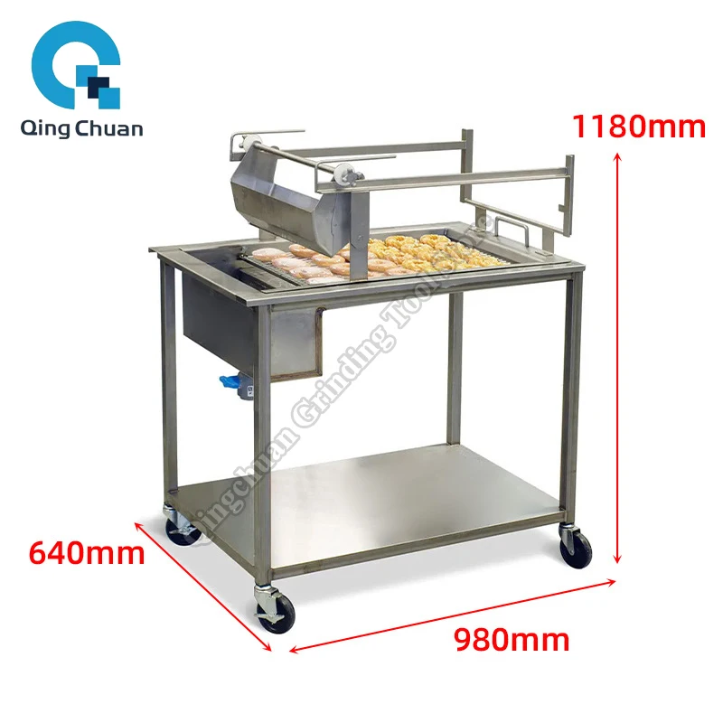 Chocolate Pouring Machine Handmade Oat Chocolate Coating Equipment Cocoa Butter Coating Machine Chocolate Sizing Machinery