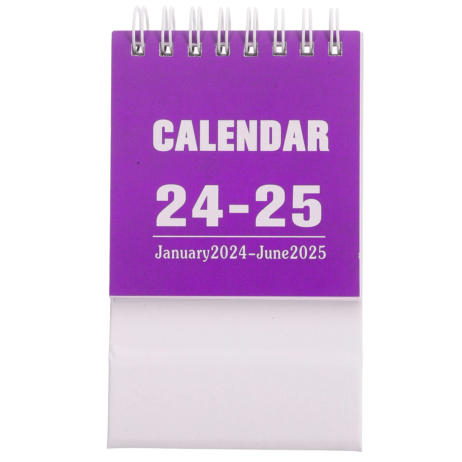 مكتب صغير 2024-2025 سطح مكتب صغير لمكتب المنزل الوجه الدائمة الاستخدام اليومي المنزلية التقويم الشهري اللوازم المكتبية