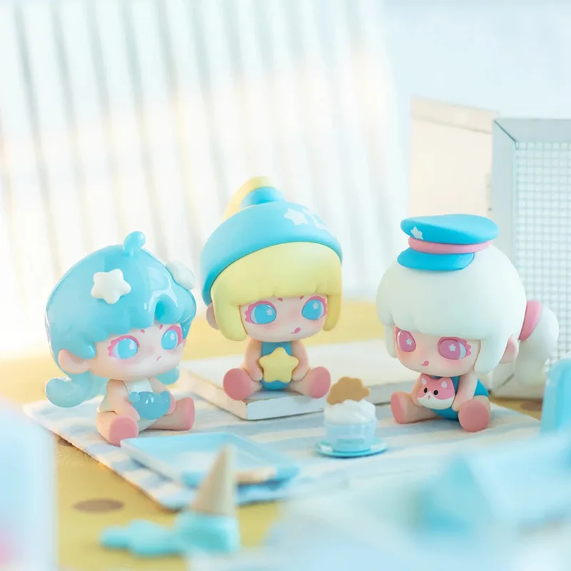 

100% официальная натуральная коробка Lancy Lulu Freedom, мини-частья, глухая коробка Kawaii, декор для рабочего стола, коллекционный подарок