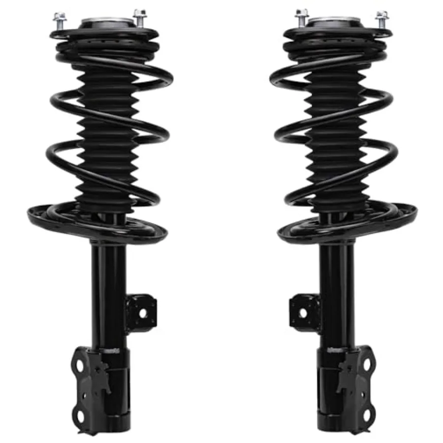 

Front Struts for 20062012 Toyota RAV4 [2.4L 2.5L] Complete 2 Struts with Coil Spring Replacement Suspension Kit for Improved Ri
