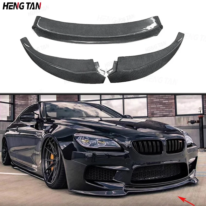 

For BMW 6 Series F06 F12 F13 M6 Car Front Bumper Splitter Front Lip Chin Spoiler Diffuser Parts Carbon Fiber Upgrade Body kit