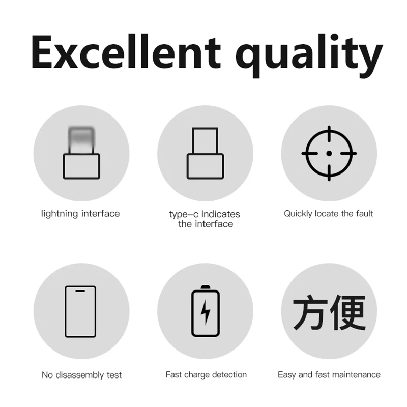 MaAnt Micro USB PCB Test Board Free Phone Tail Plug Test Version Fast Charge Detection Type C Port No Disassembly Test Tools