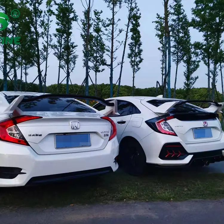 Pair LED Tail Lights For Honda Civic 2019 2020 Brake Reverse Fog DRL Sequential Flowing Turning Signal Taillight Assembly