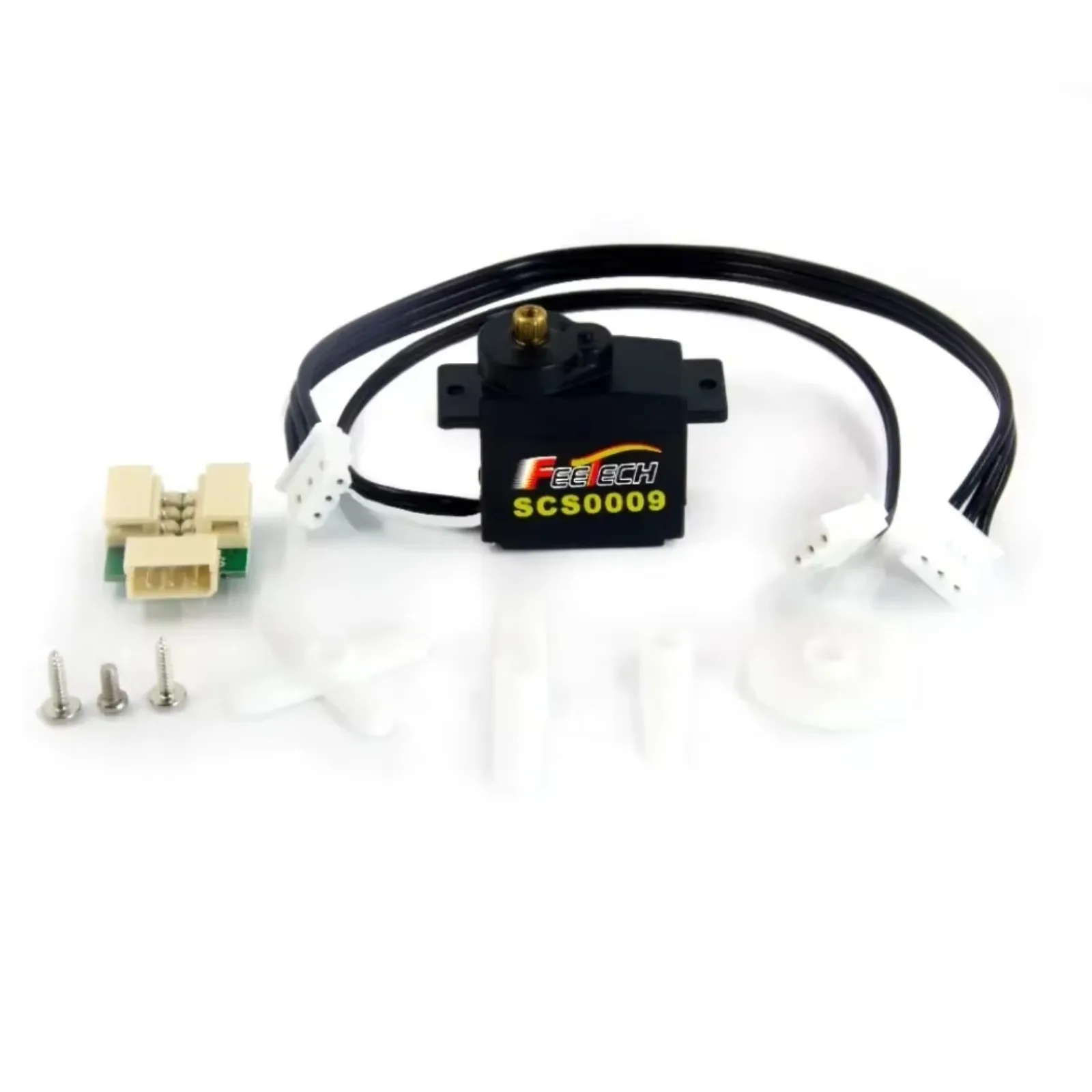 Feetech SCS009 9g Micro Servo Metal Gear 2,3 kg.cm couple élevé pour hélicoptère RC/Robot/STEAM