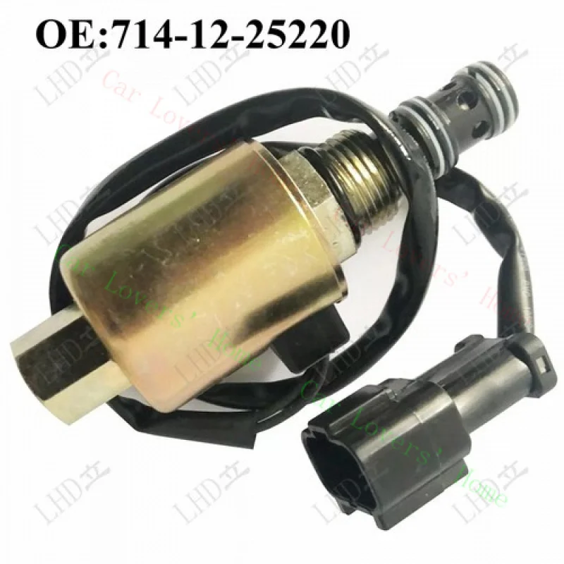 

A+Solenoid Valve 714-12-25220 For Komatsu Wheel Loader WA380-6 WA470-6 WA480-6