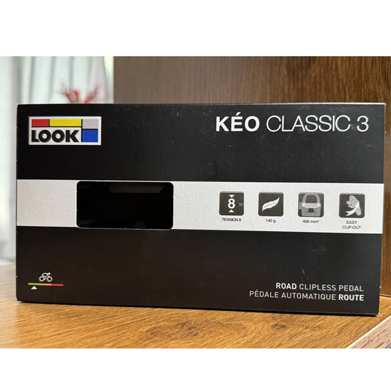 LOOK Keo Classic 3 Road Pedals Self-locking Cleats Bearings Retention 8 to 12