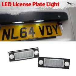 LED Number Plate Light Error Free License Plate Lamp For Passat B6 Variant B5 Golf MK5 Plus Caddy Touran Jetta VI Transporter T5