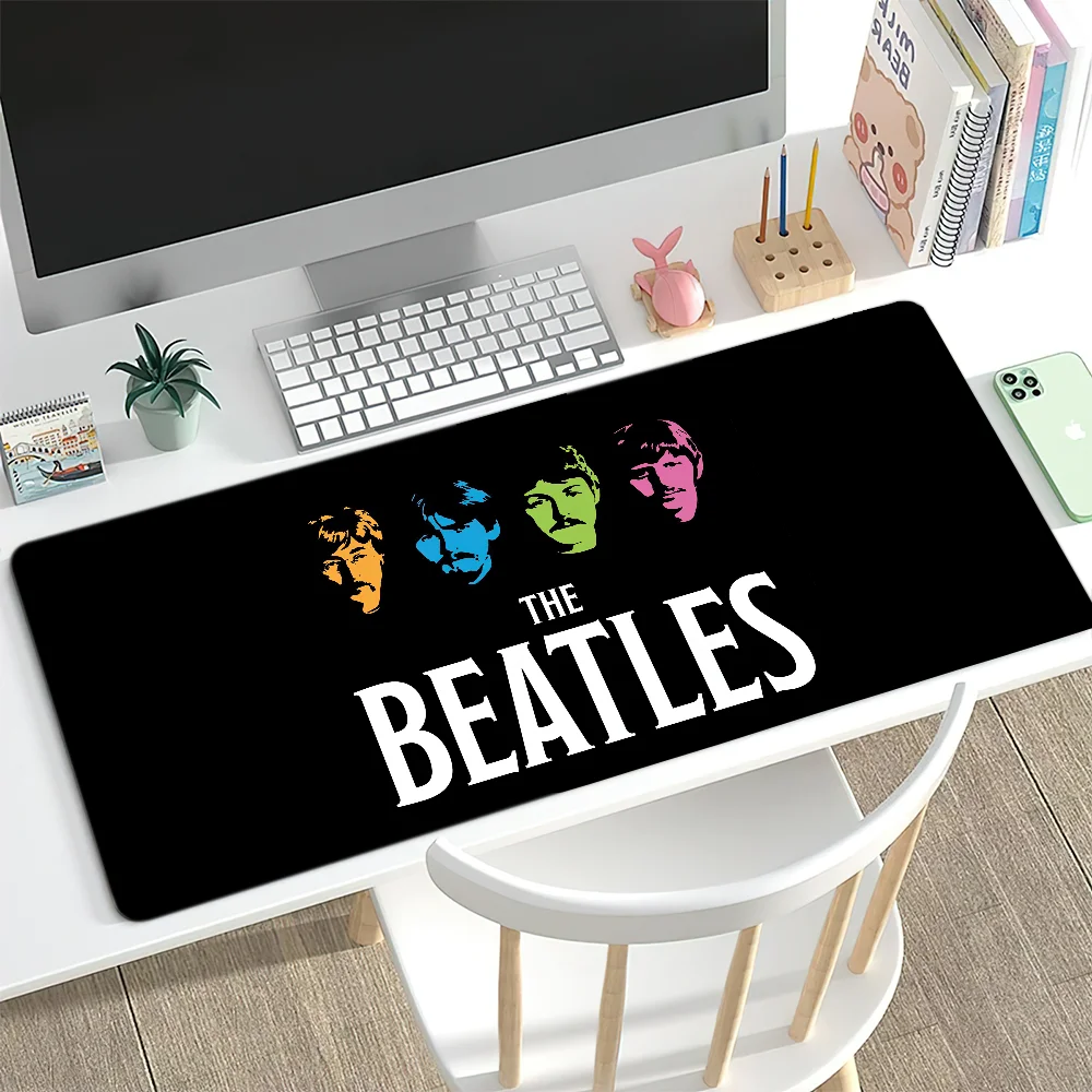 Band the b-beatles mouse pad grande tapete de mesa teclado ergonômico escritório borracha pc antiderrapante anti-desvanecimento casa personalizado melhor preço