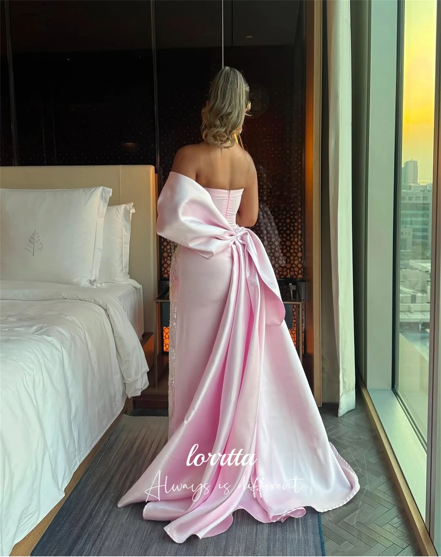 Lorrtta Robe personnalisée pour occasions spéciales Robes de soirée de luxe 2025 Femme Happy Sharon Robes Sirène فسات БmaveraRobe de bal