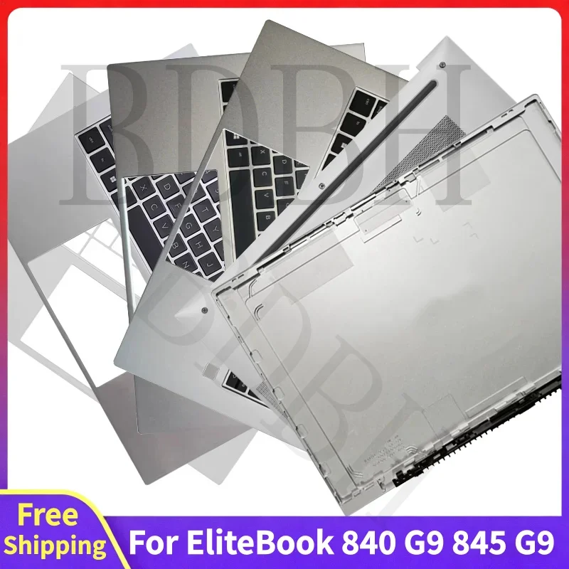 New For Elitebook 840 G9 845 G9 US/Spanish/Latin/French/Italian/RU/UK/GR Palmrest Rear Lid Top Case Botttom Case LCD Back Cover