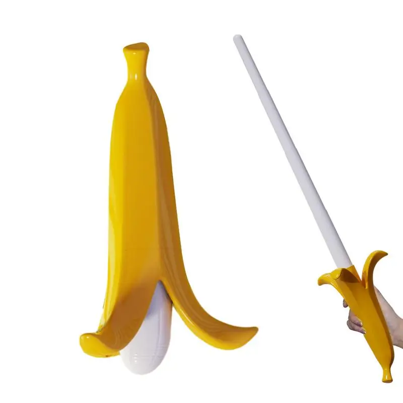 3D Gravity Katanas Sword Banana Shape Retractable Sword Decom pression Creative Katanas Stress Relief Toy Knife Chindren Gifts