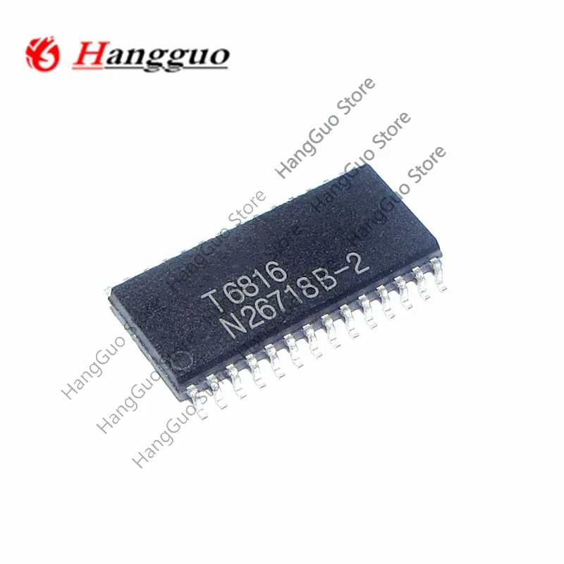 

Brand new original T6816 Automatic air conditioning panel chip with 28 feet