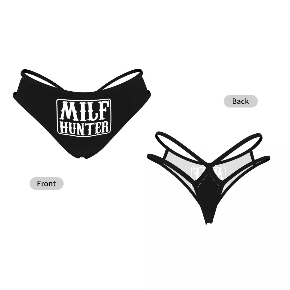 G-String Milf Hunter Funny Low Waist Sexy Seamless Comfortable Women Underwear