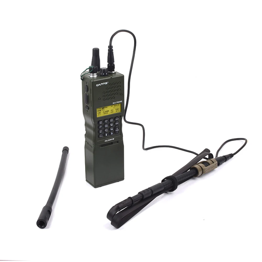 WADSN Tattico AN/PRC-152 Custodia per radio fittizia Caccia Wargame Outdoor Prc 152 VRC-110 Talkie Walkie Modello con borsa Raido