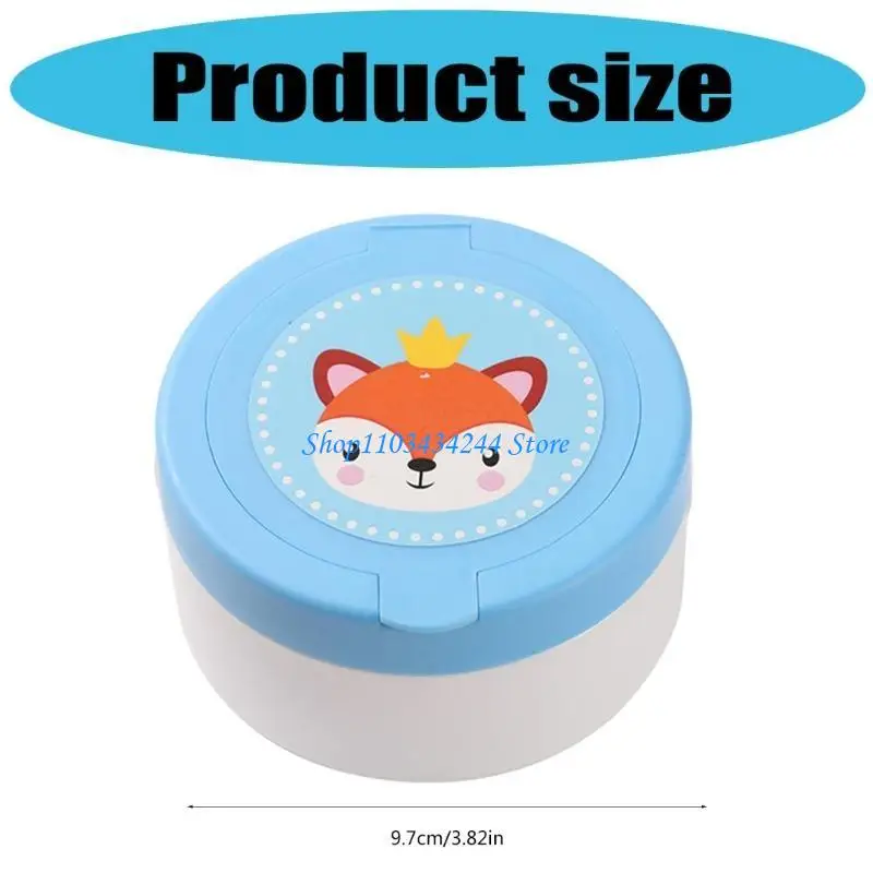 Scatola per soffio polvere per protezione della pelle infantile Contenitore per soffio polvere adatto ai bambini per