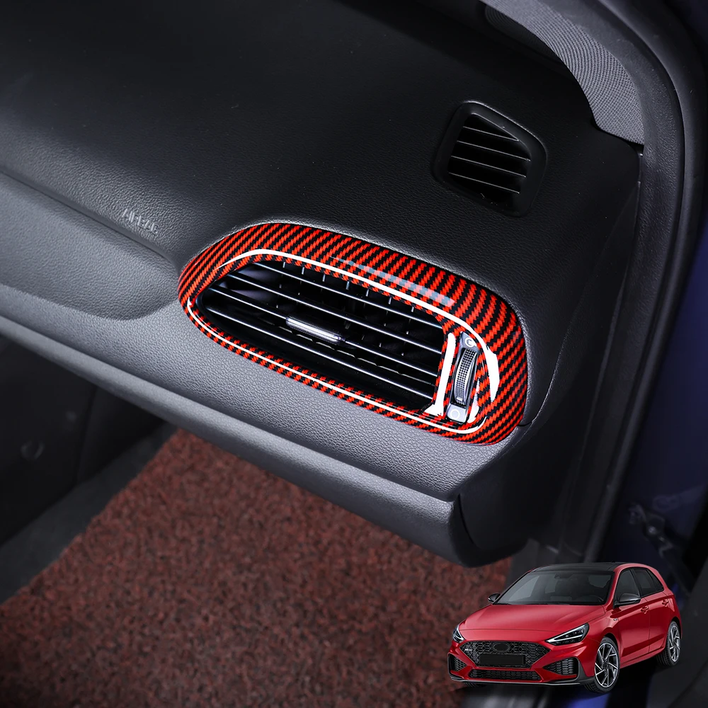 

LHD/RHD For Hyundai I30/I30 N 2017-2025 Car Tuning 2PCS Front Both Side Air Outlet Vent Cover Trim Interior Parts