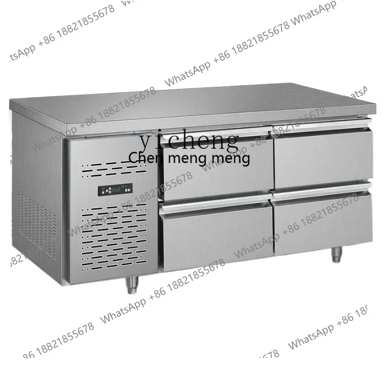 

Hot sales ZK Refrigerated Cabinet Air-Cooled Refrigerator Commercial Freezing Workbench Hotel Kitchen Fresh Cabinet